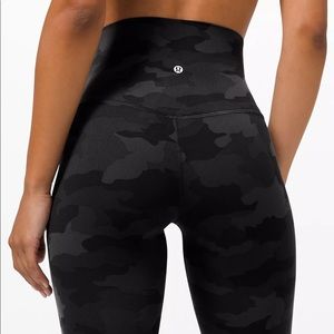 LULULEMON ✿ ALIGN PANT 25” DEEP CAMO MULI
